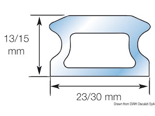 Rotaia forata 1 3026 mm