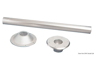 Gamba tavolo lega l. cm 70