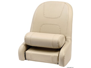 Sedile imbottito rivestito con flip up H51