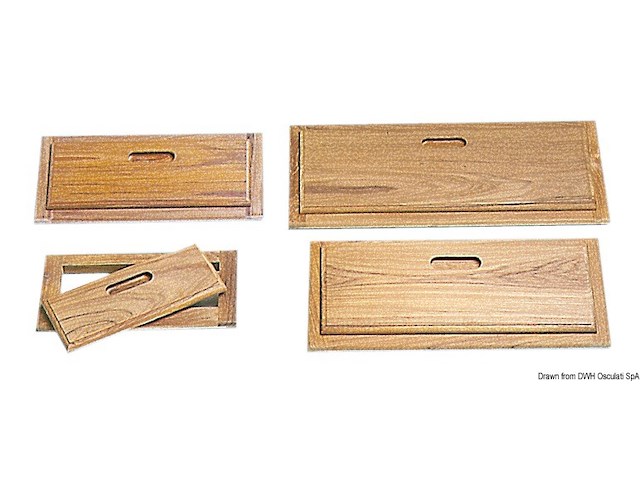 Frontali cassetti teak 450x200 mm