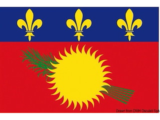 Bandiera Guadalupe 20x30