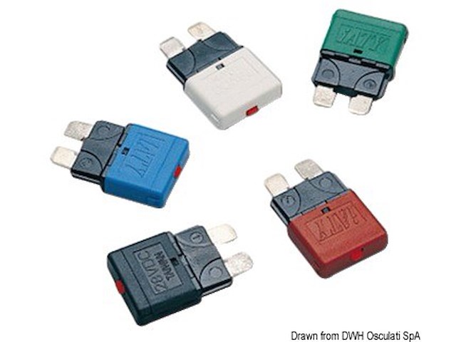 Fusibili riarmabili 5 A