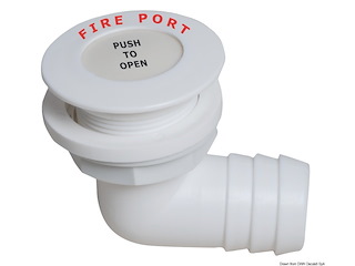 Fire Port 90° portagomma mm.38