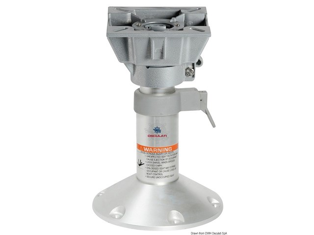 base e colonna + supporto sedile h. 280/380