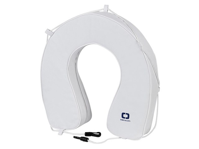 Ferro di cavallo PVC bianco