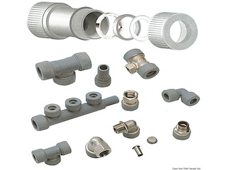 Gomito 3/4" Hydrofix femmina/maschio