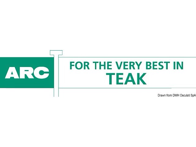 Porta VHF teak 122 X 34 X 40