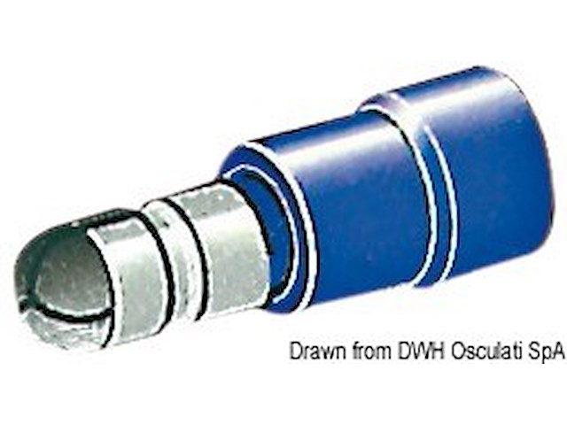 Terminali cilindrici maschio 2,5-6 mm²