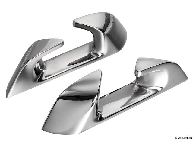 Passacavo inox Capri angolato 120mm (SX+DX)