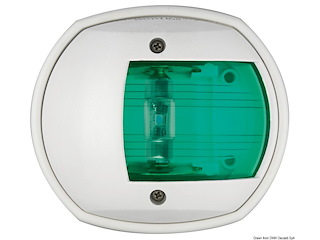 Fanale a led destro carcassa bianca