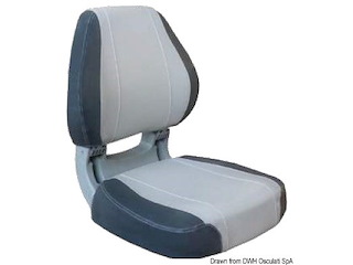Sedile ergonomico Sirocco grigio