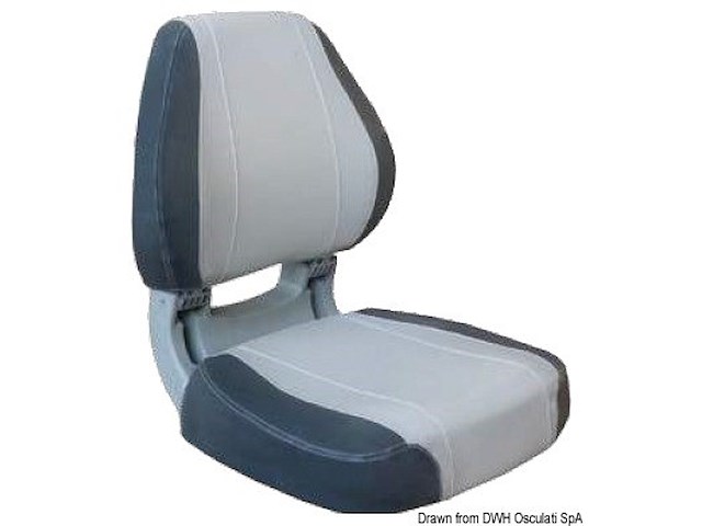 Sedile ergonomico Sirocco grigio
