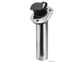 Portacanne incasso inox 42 mm 75°