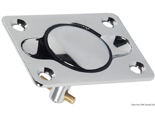 Alzapaglioli a pomolo 65x50mm