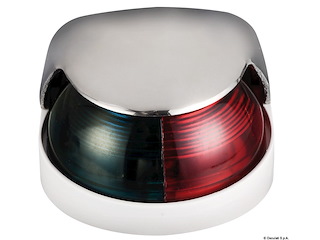 Fanale di coperta inox 225° bicolore