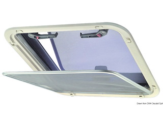 Controflangia con zanzariera Lewmar Low Profile 20