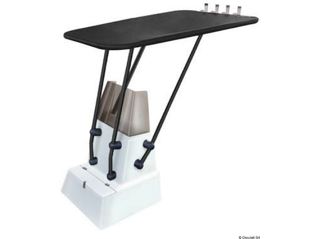 T-Top professionale Heavy Duty nero con telo nero