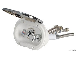 Box doccia con tubo inox 4 m