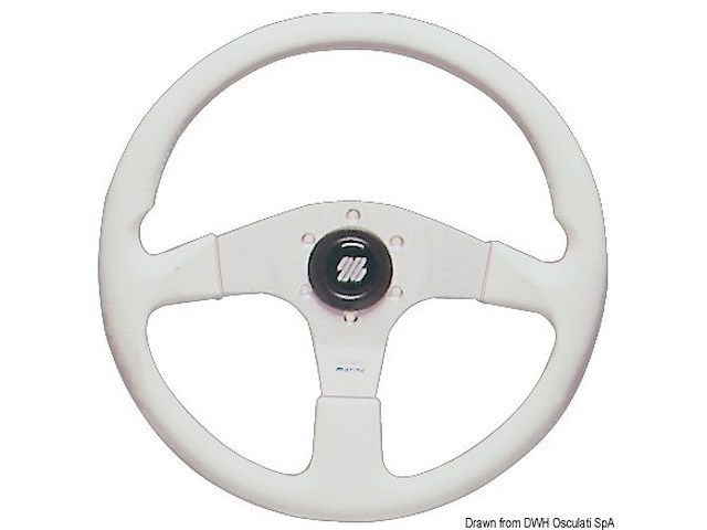 Volante Corsica bianco 350 mm