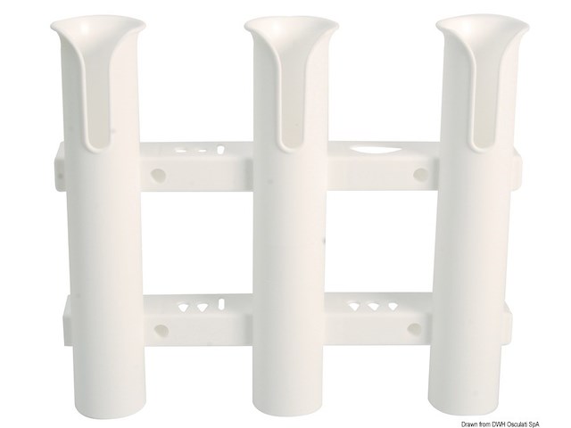 Portacanne parete plastica 3 posti