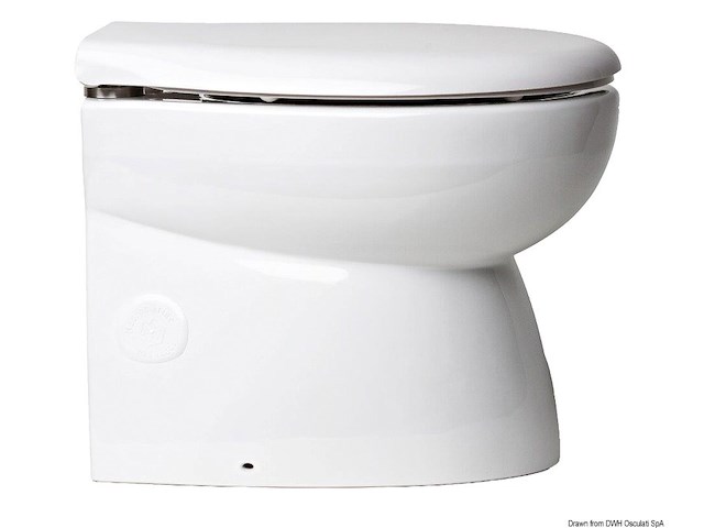 WC elettrico porcellana 12 V basso