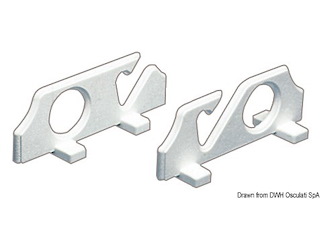 Portacanne polietilene 2 posti