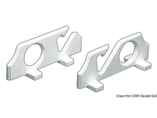 Portacanne polietilene 2 posti