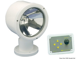 Faro elettrocomandato Mega 24