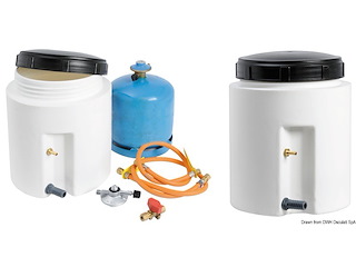 Contenitore stagno per bombole gas