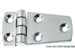 Cerniera inox mm 74x39