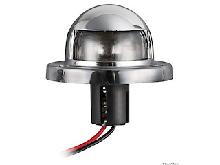 Fanalino ABS cromato bianco 135°