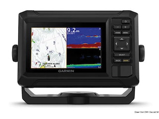 Charplotter Garmin EchoMap UHD2 62sv con  trasd.