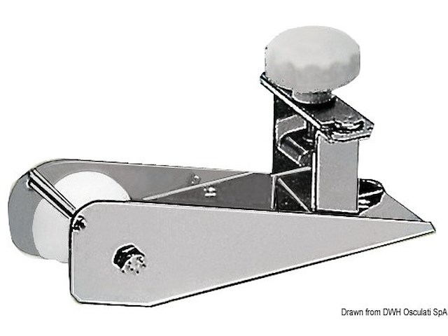 Musone inox 210 x 57 mm con blocco