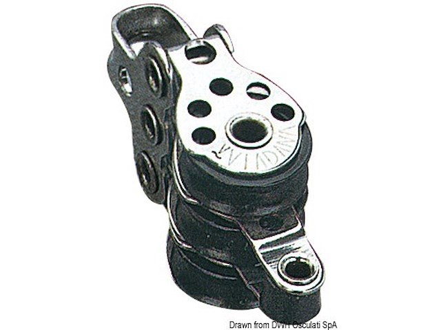 Microbozzello inox 3 pulegge arricavo 17x5