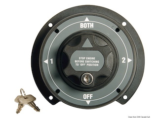 Deviatore Heavy Duty 30 A 12/24 V