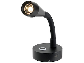 Faretto LED snodato total black