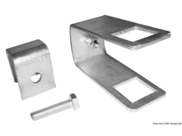 Staffa di fissaggio rullo 40 x 70 mm