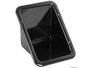 Vano nero ad incasso nero per tappi