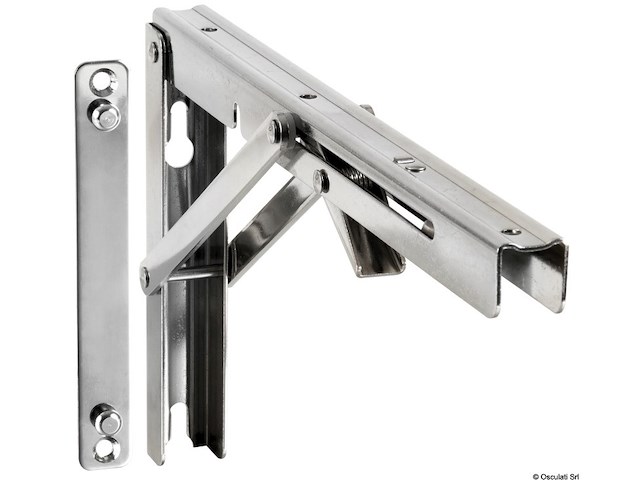 Bracci inox pieghevoli e sfilabili per tavoli