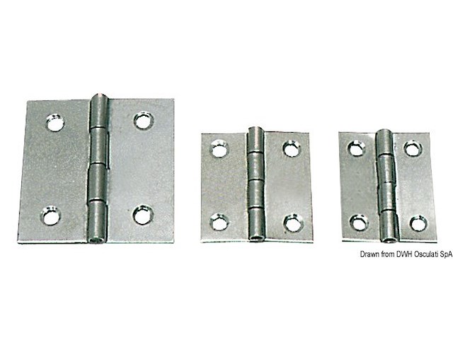 Cerniera inox mm 25x30