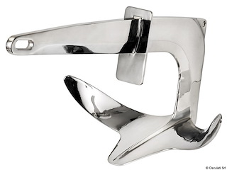 Ancora Trefoil 10 kg con piastra anti schizzi