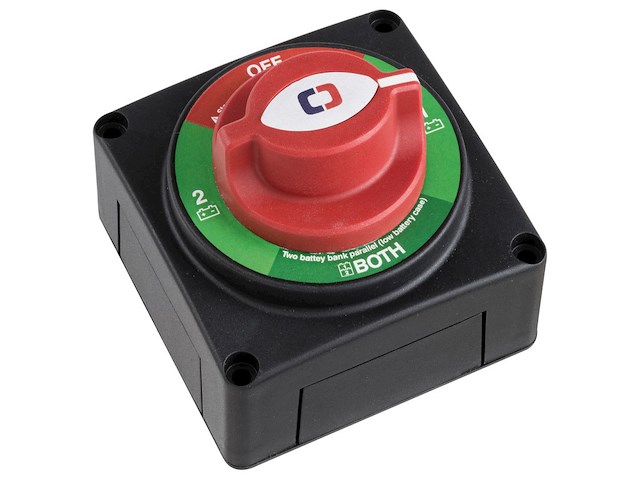 Interruttore/deviatore per batterie 550A OFF-1-BOTH-2