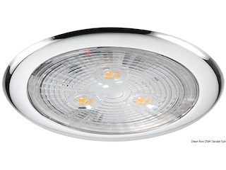 Plafoniera 3 LED luce bianca
