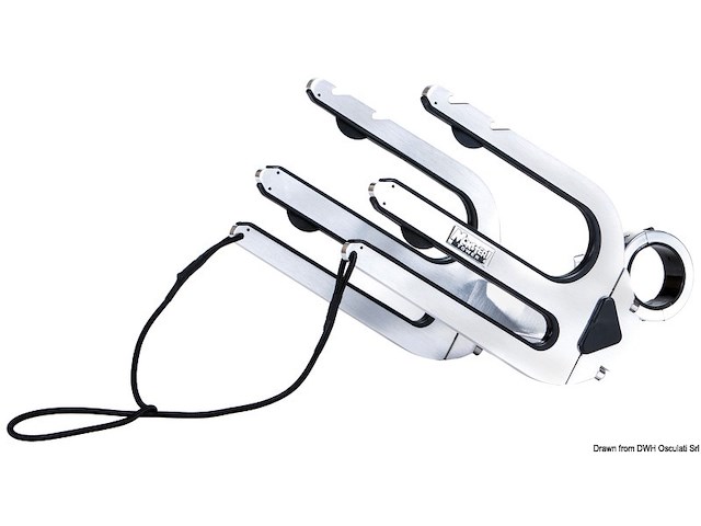 Staffa per wakeboards color alluminio