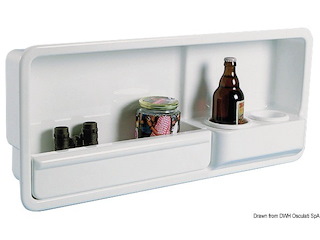 Tasca laterale portaoggetti ABS destra