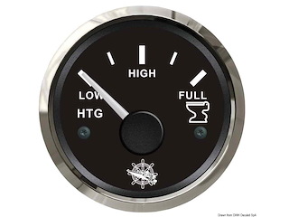 Indicatore acque nere 10/180 ohm nero/lucida