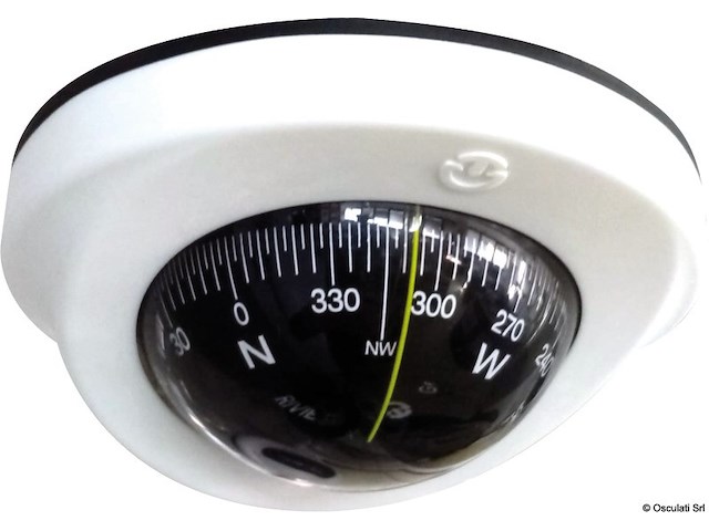 Bussola Riviera 4" Astra BAS1 bianca/nera