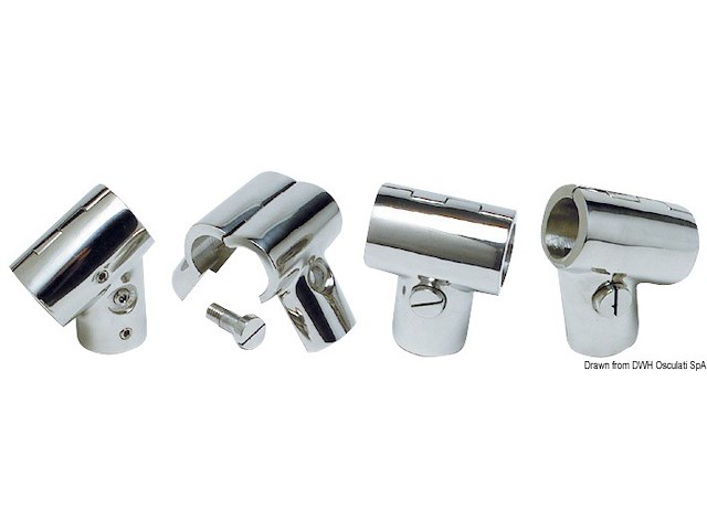 Raccordo a T 60° 22 mm