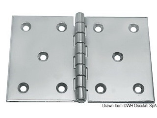 Cerniera inox 130x90 mm