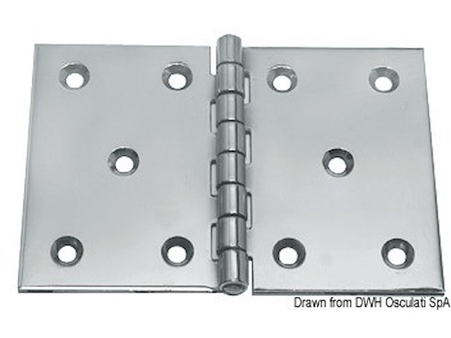 Cerniera inox 130x90 mm